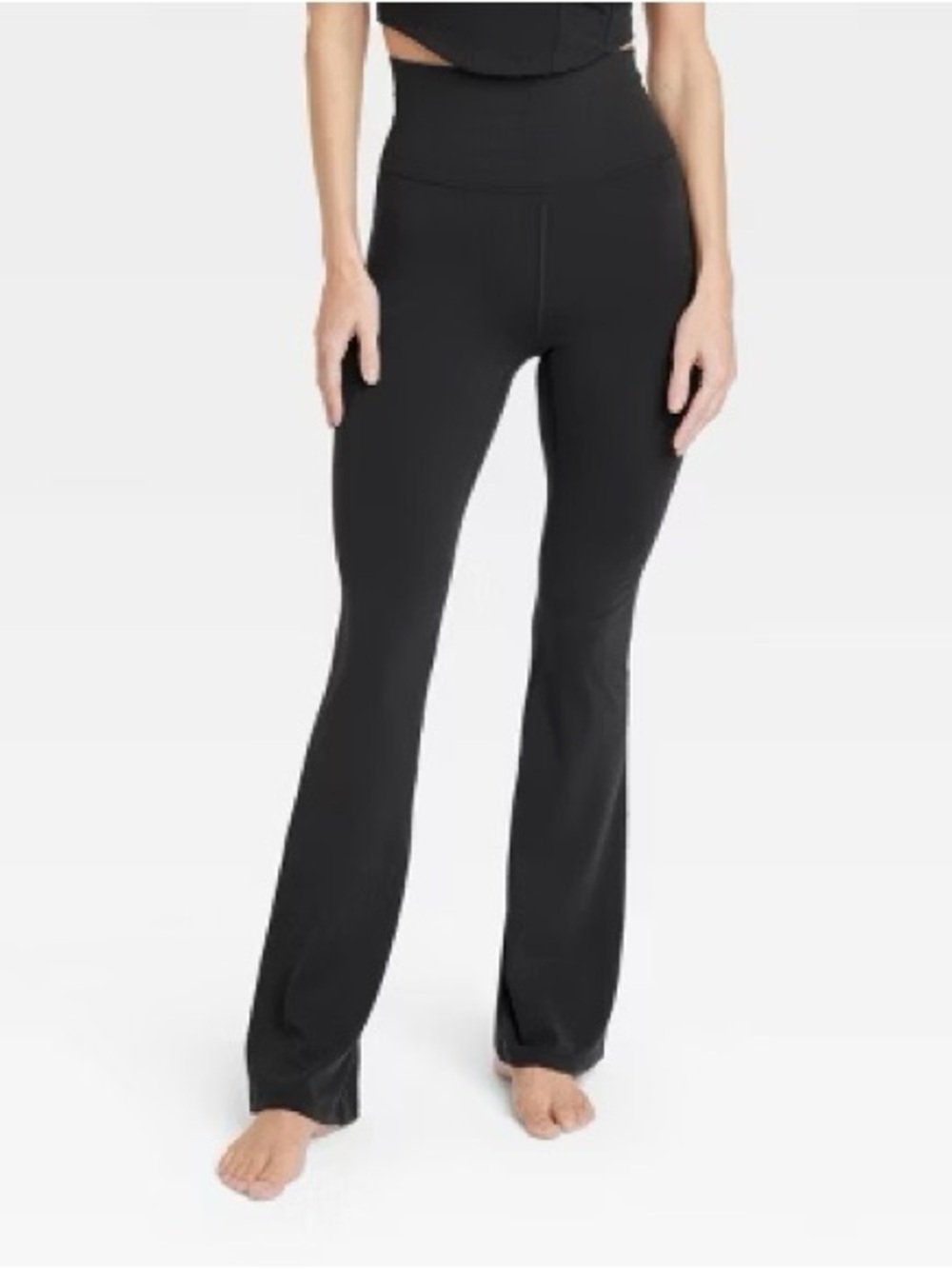 All In Motion Black High-Rise Flare Yoga Pants